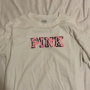 Long sleeve pink shirt